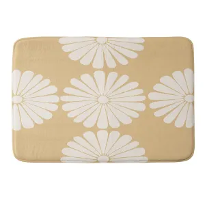 RETRO DAISY XXIV MEMORY FOAM BATH MAT