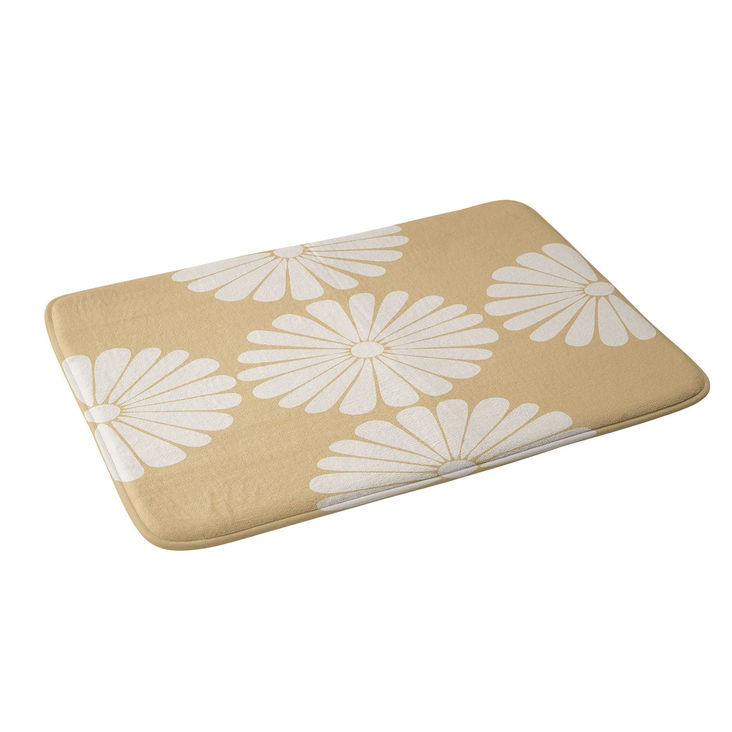 RETRO DAISY XXIV MEMORY FOAM BATH MAT