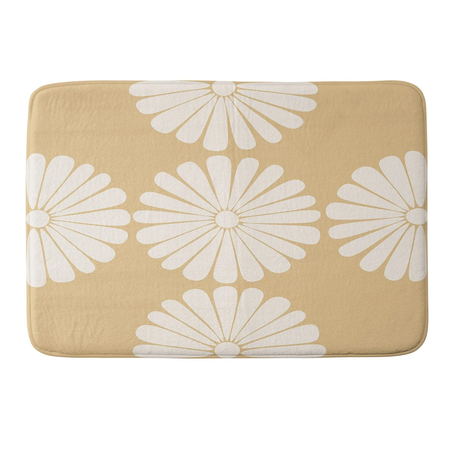 RETRO DAISY XXIV MEMORY FOAM BATH MAT