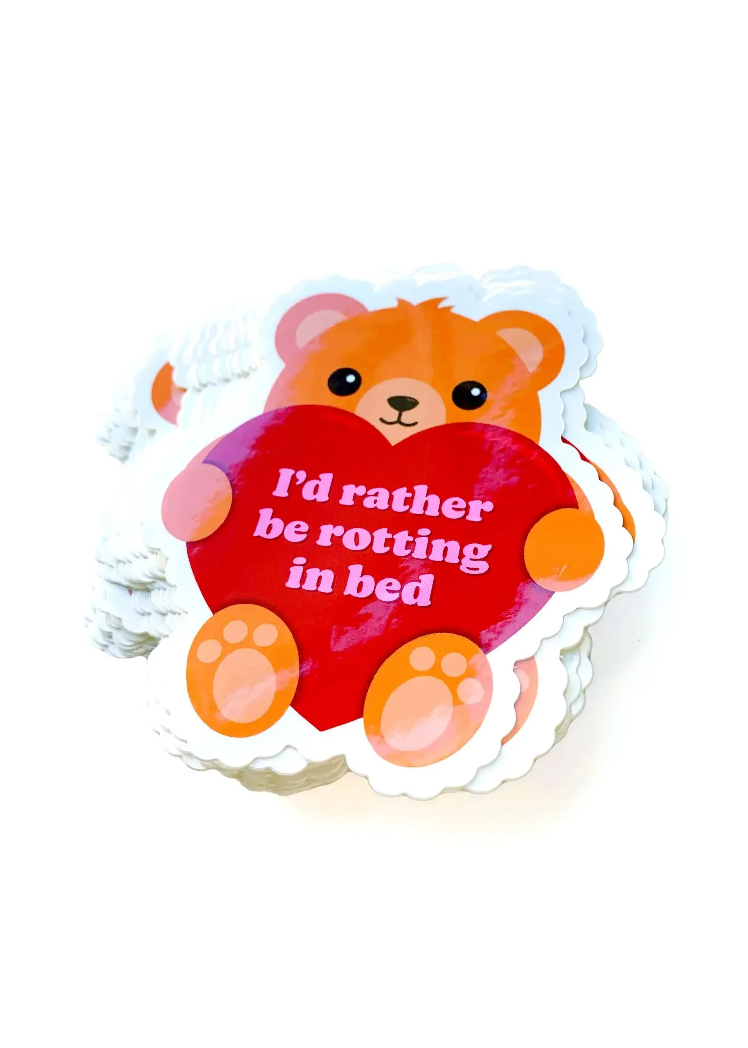 Rotting In Bed Sticker