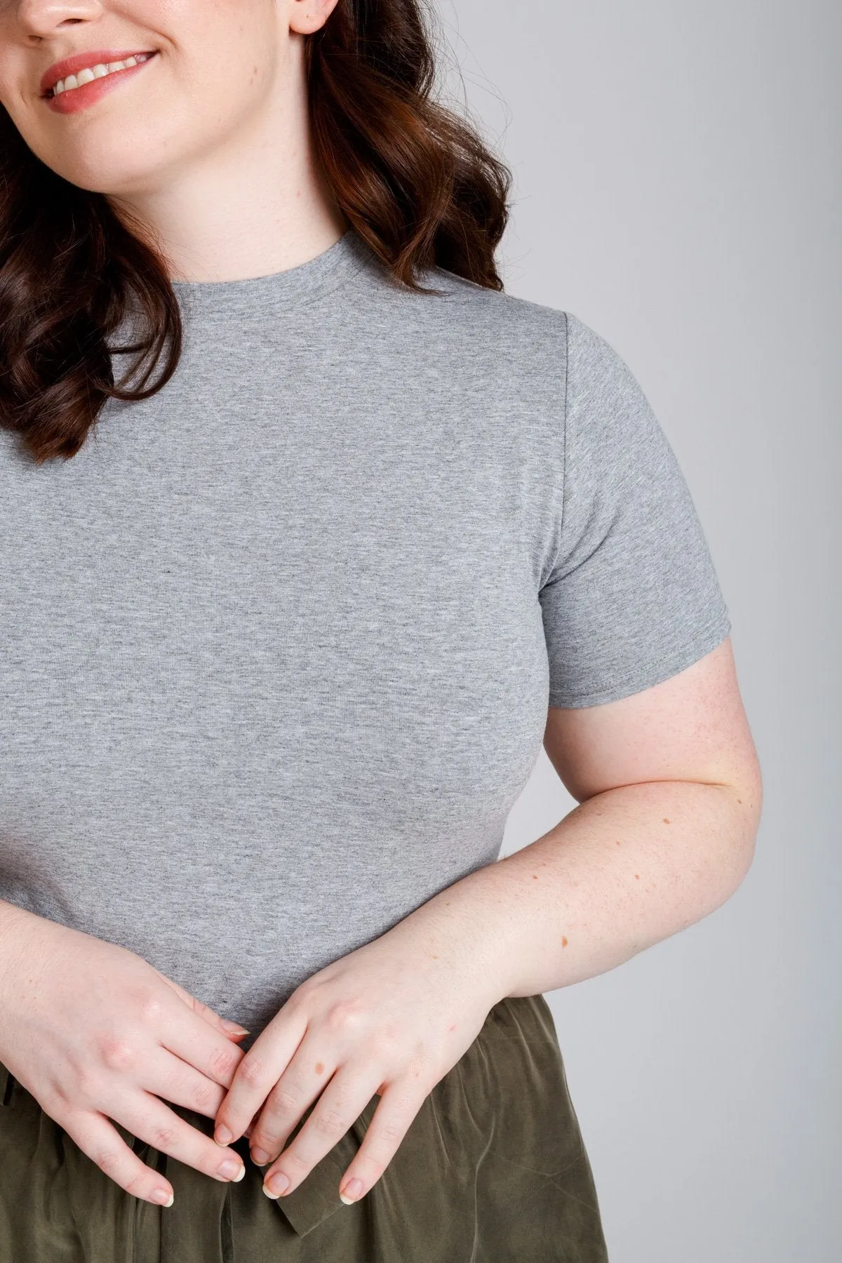 Rowan Curve bodysuit and tee pattern