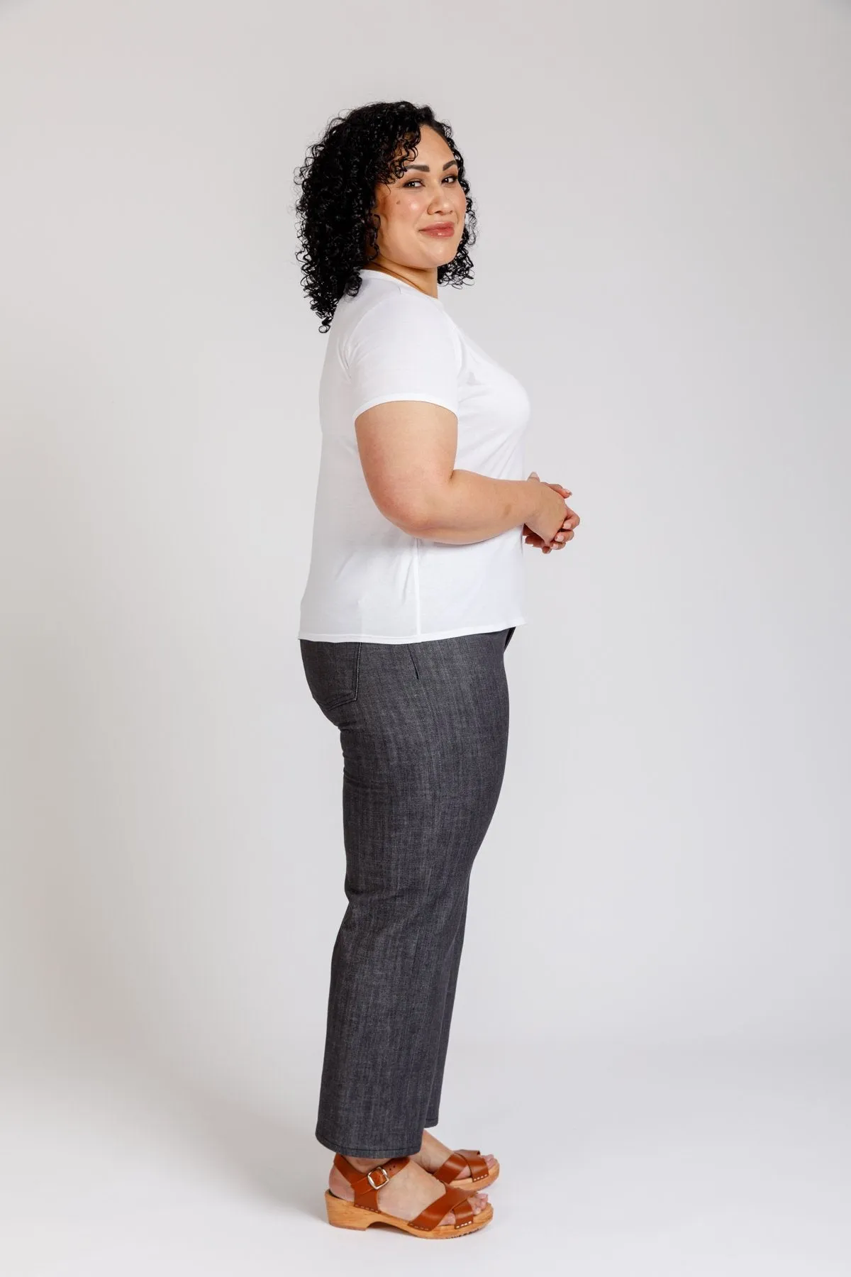 Rowan Curve bodysuit and tee pattern