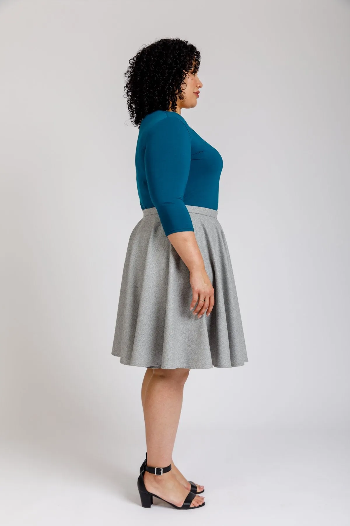 Rowan Curve bodysuit and tee pattern