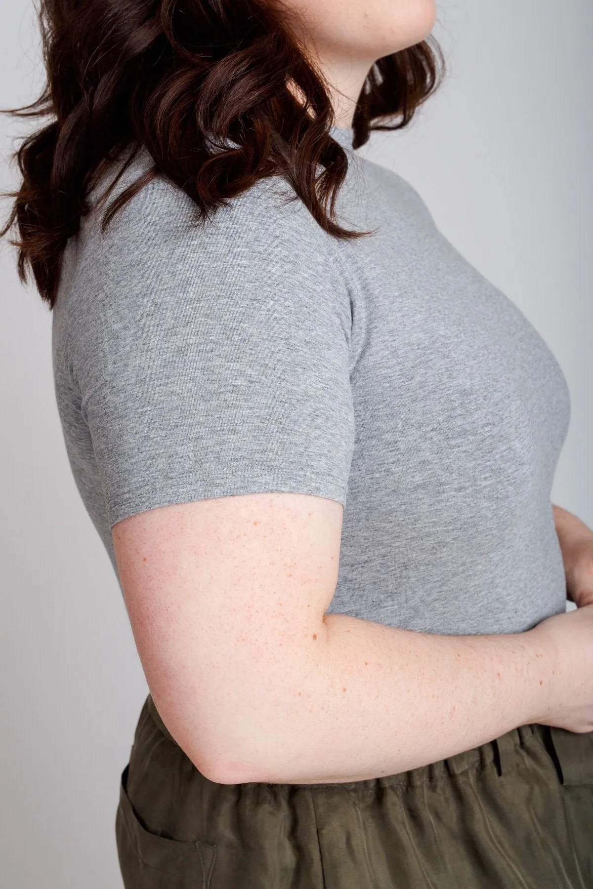 Rowan Curve bodysuit and tee pattern