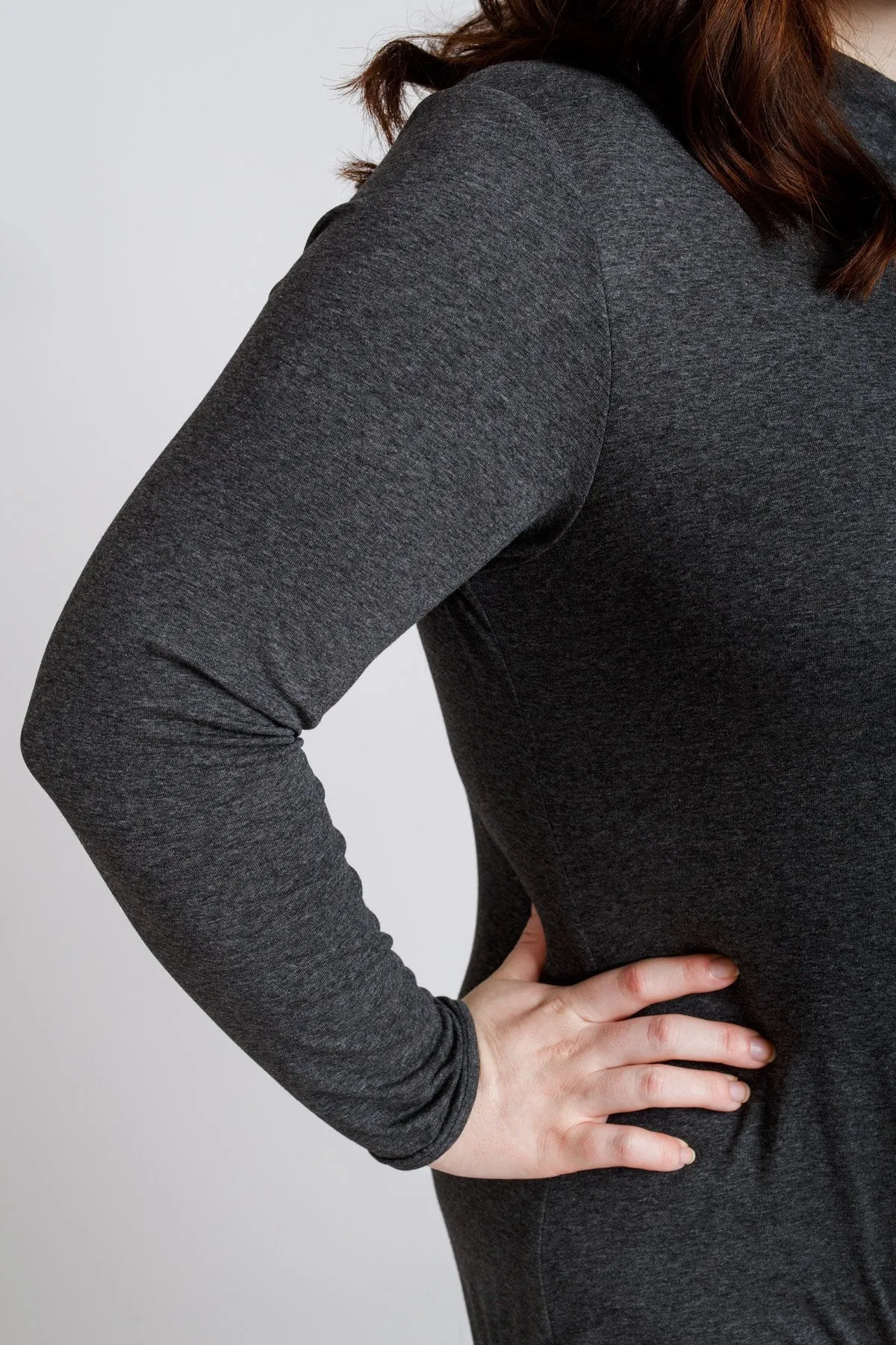 Rowan Curve bodysuit and tee pattern
