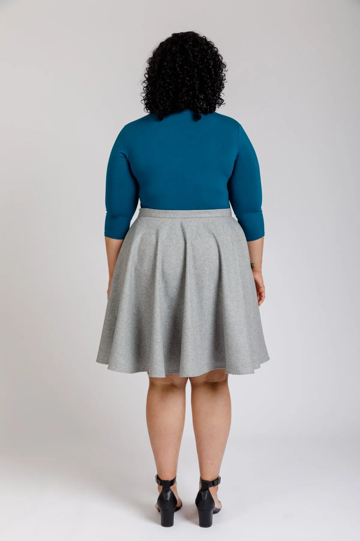 Rowan Curve bodysuit and tee pattern