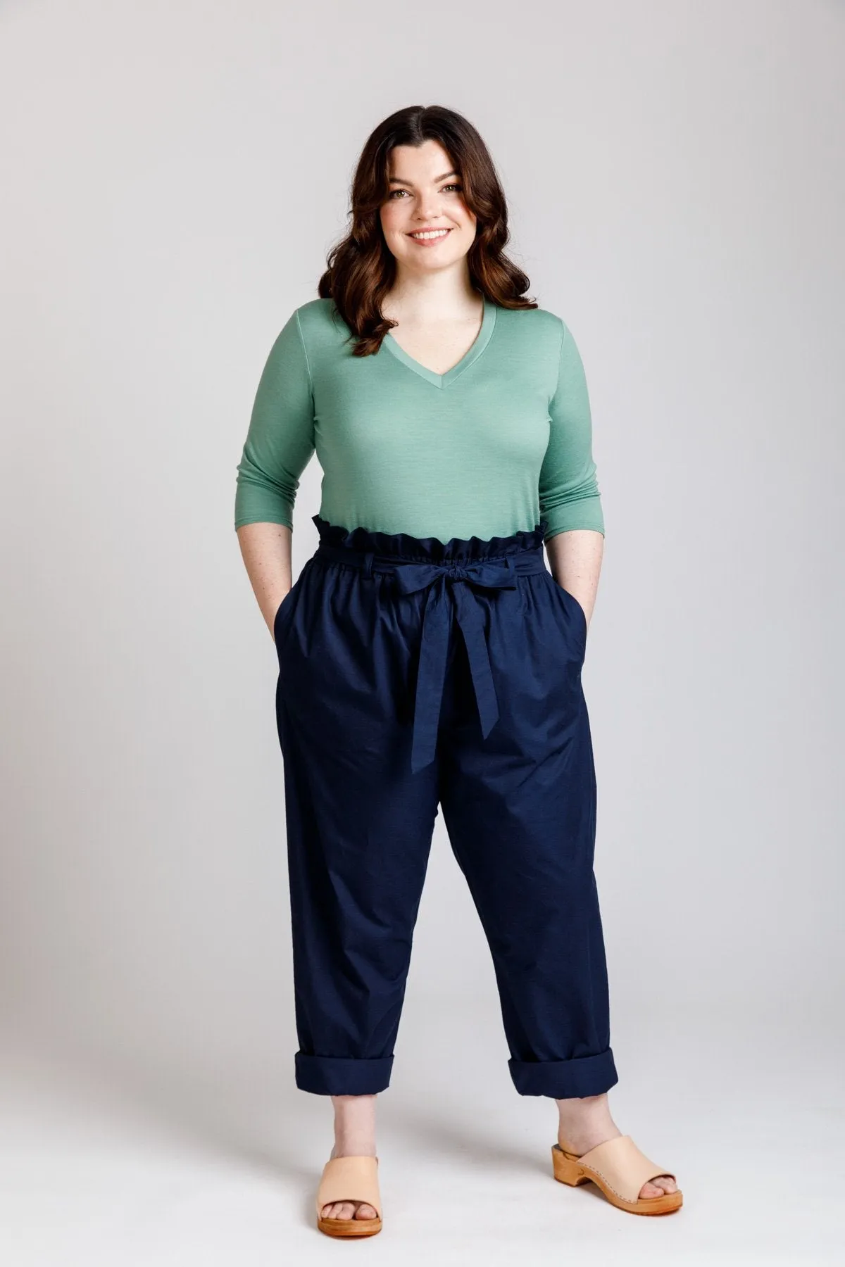 Rowan Curve bodysuit and tee pattern