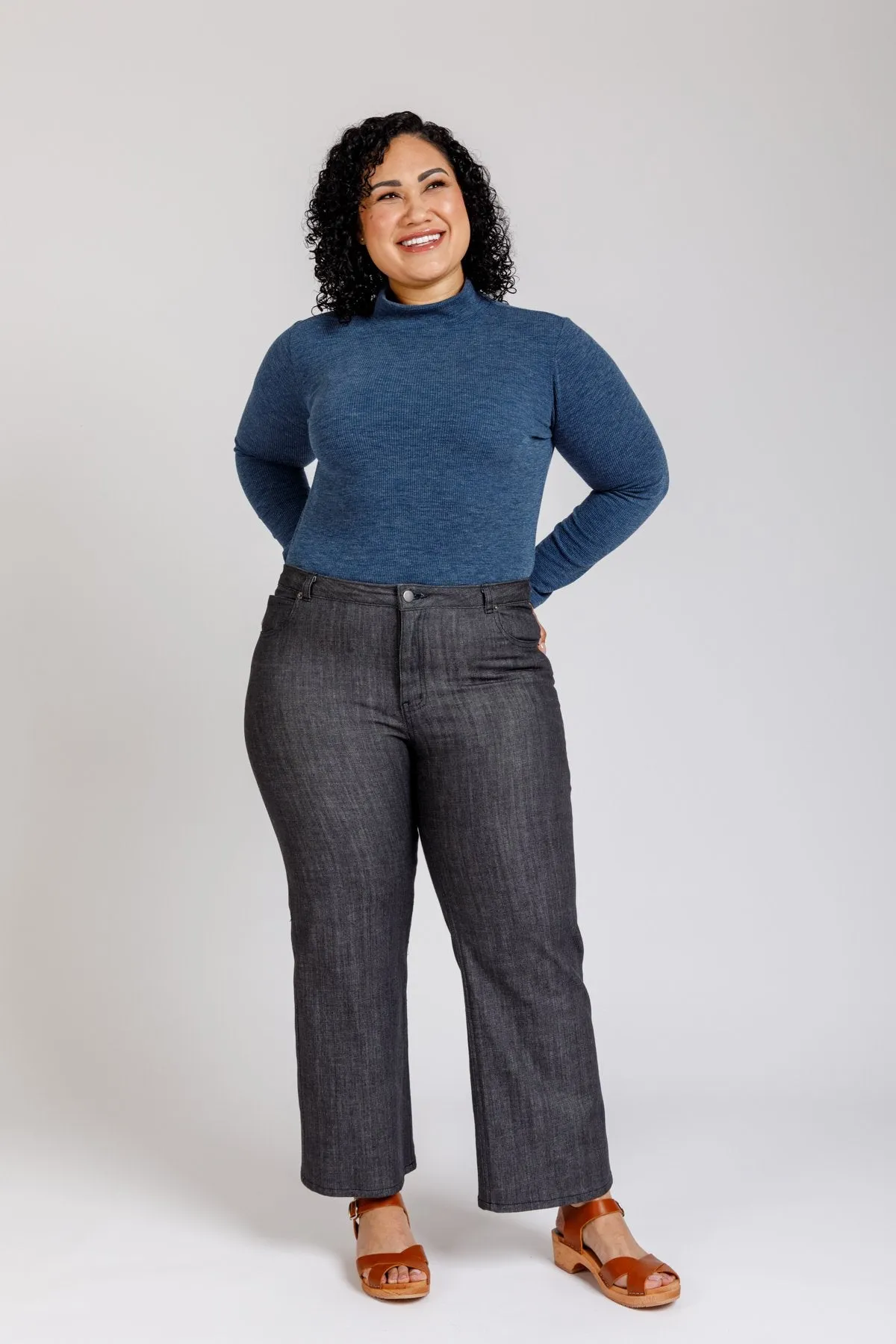 Rowan Curve bodysuit and tee pattern