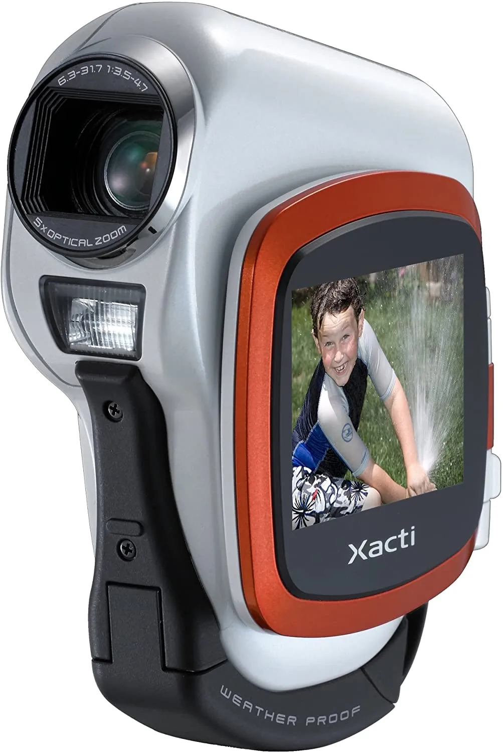 Sanyo Xacti VPC-CA6 Weatherproof Digital Camcorder - Orange