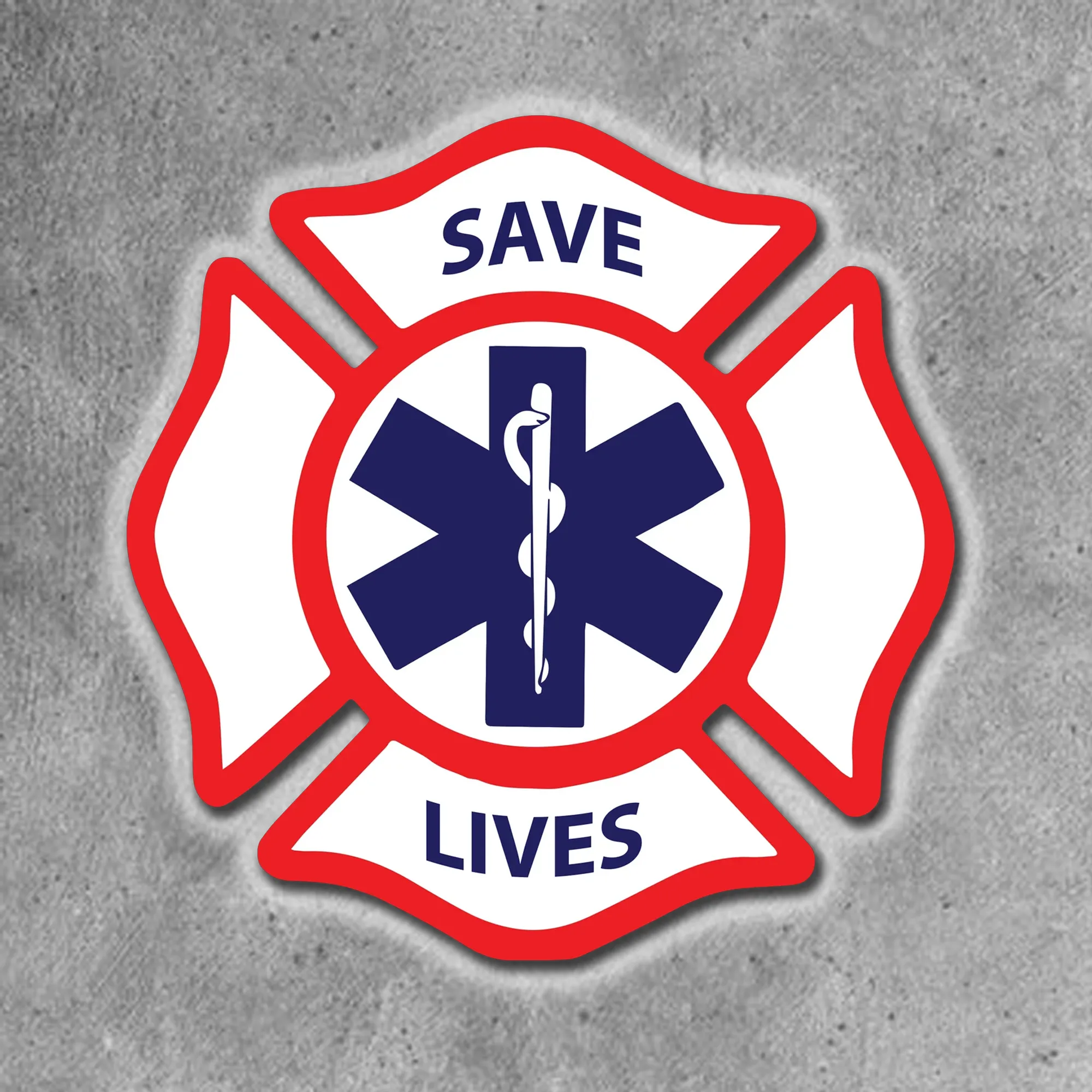 Save Lives Logo - Sticker