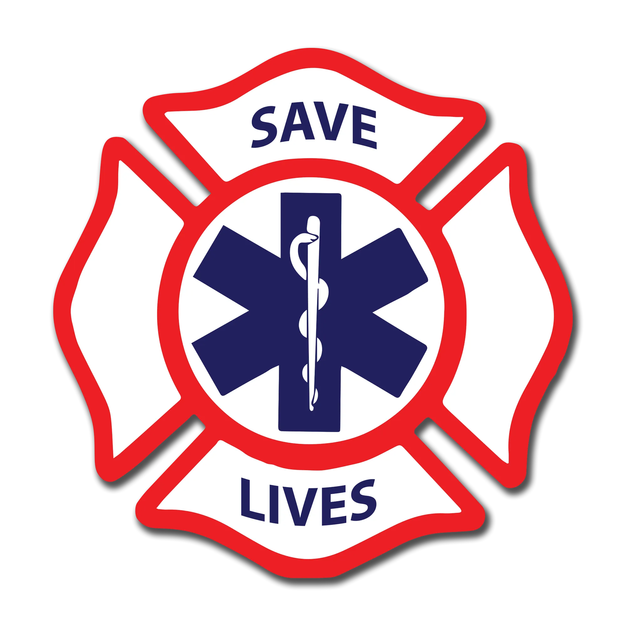 Save Lives Logo - Sticker