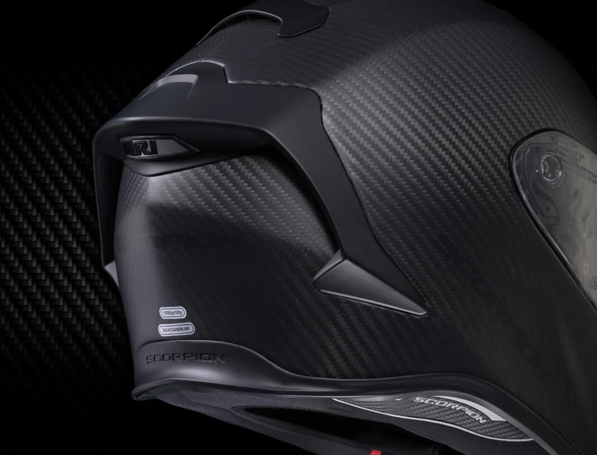 Scorpion EXO-R1 AIR Carbon Motorcycle Helmet Matte Black