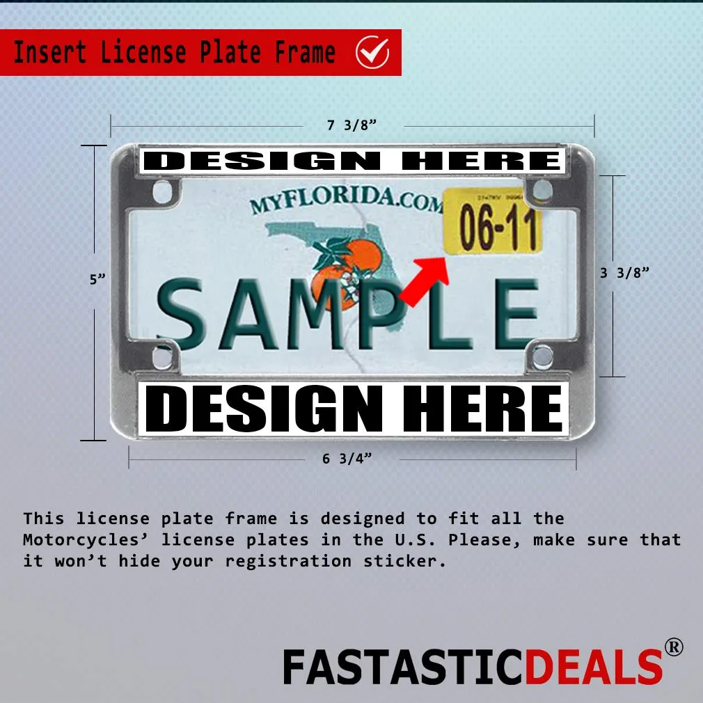 Scuba Diving License Plate Frame