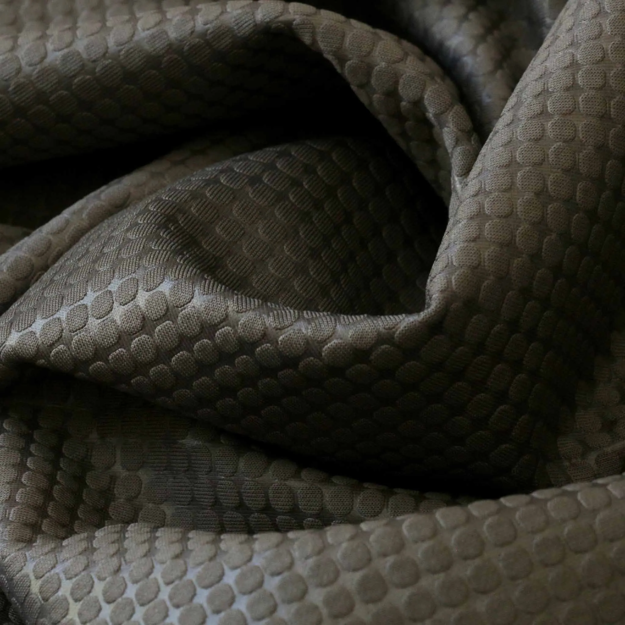 Scuba Jersey Fabric - Grey