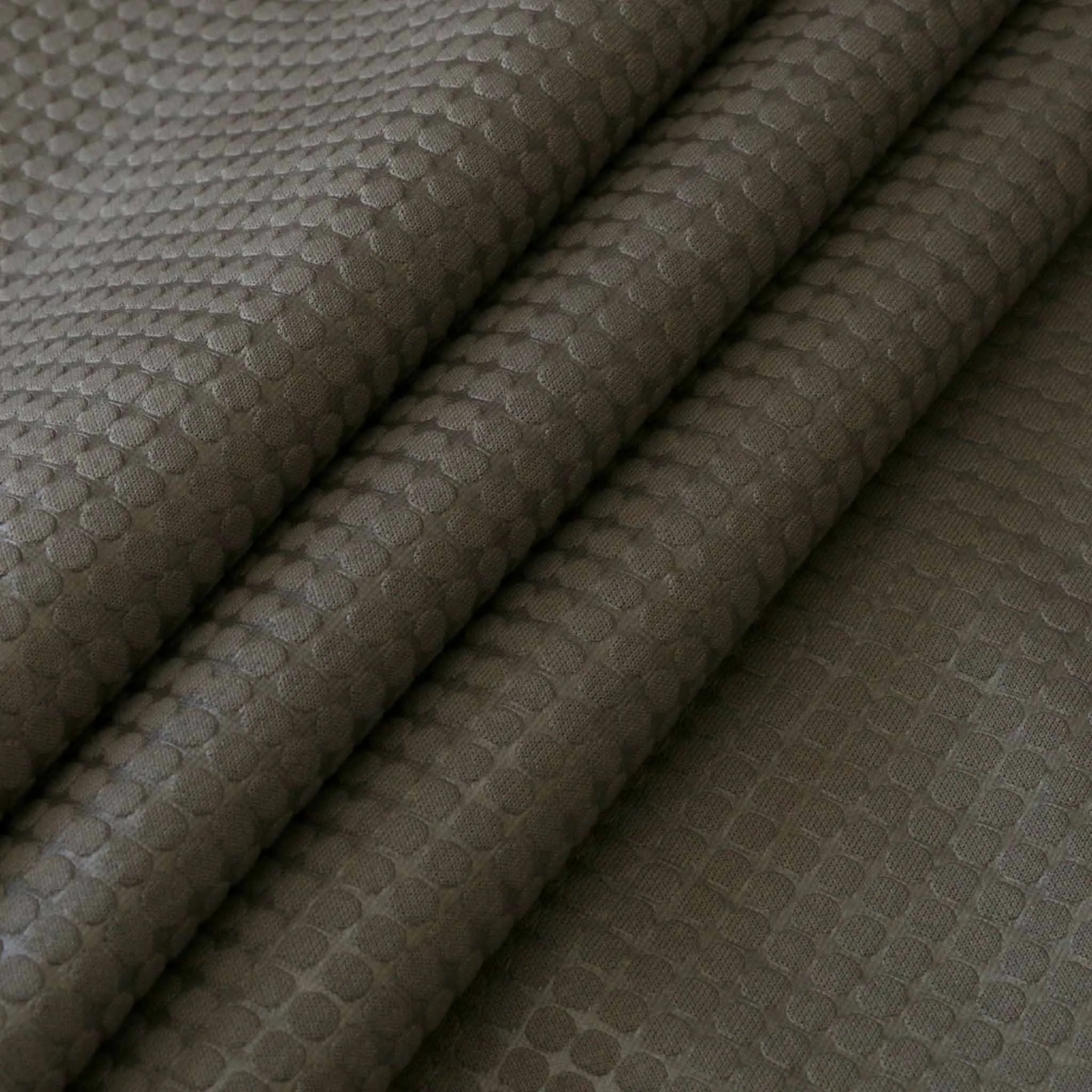 Scuba Jersey Fabric - Grey