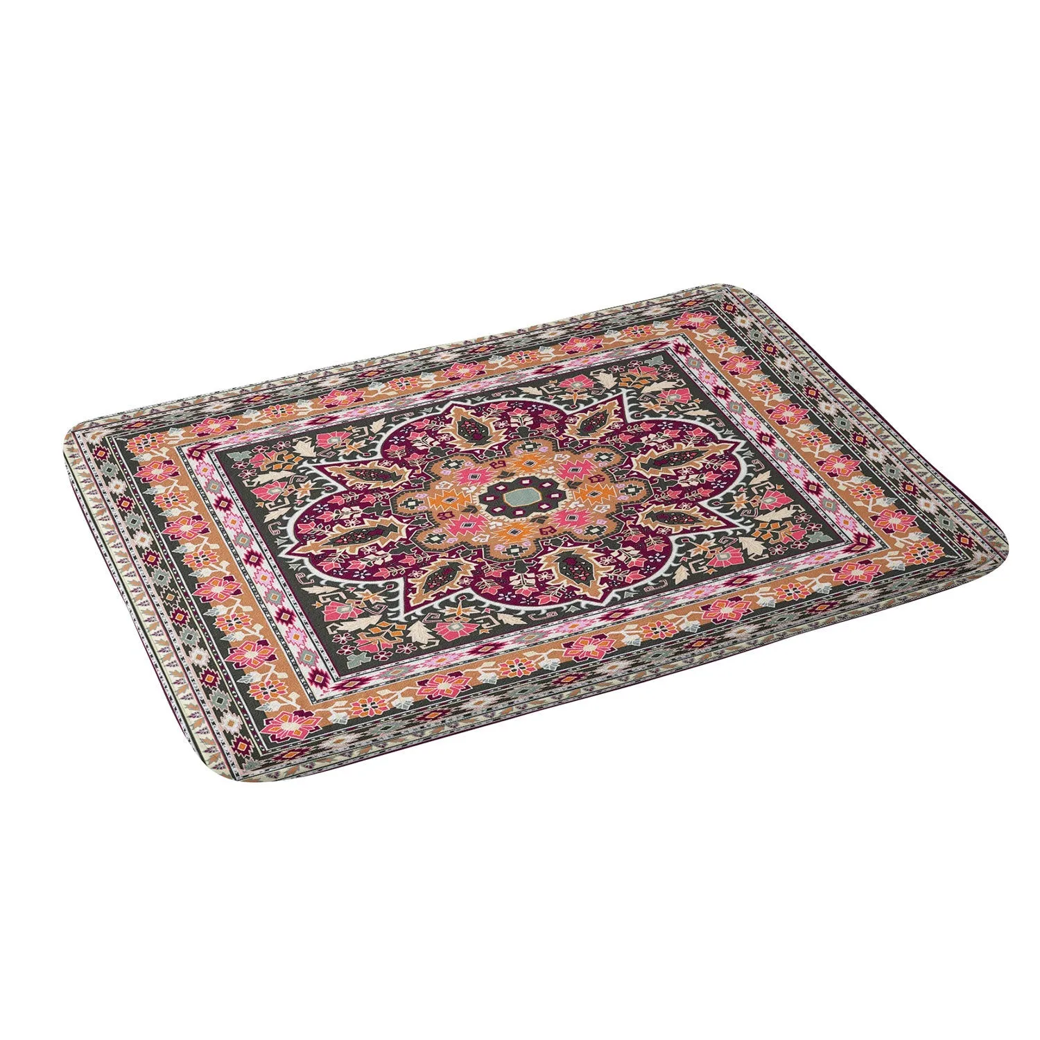 SEMERA RUST MEMORY FOAM BATH MAT