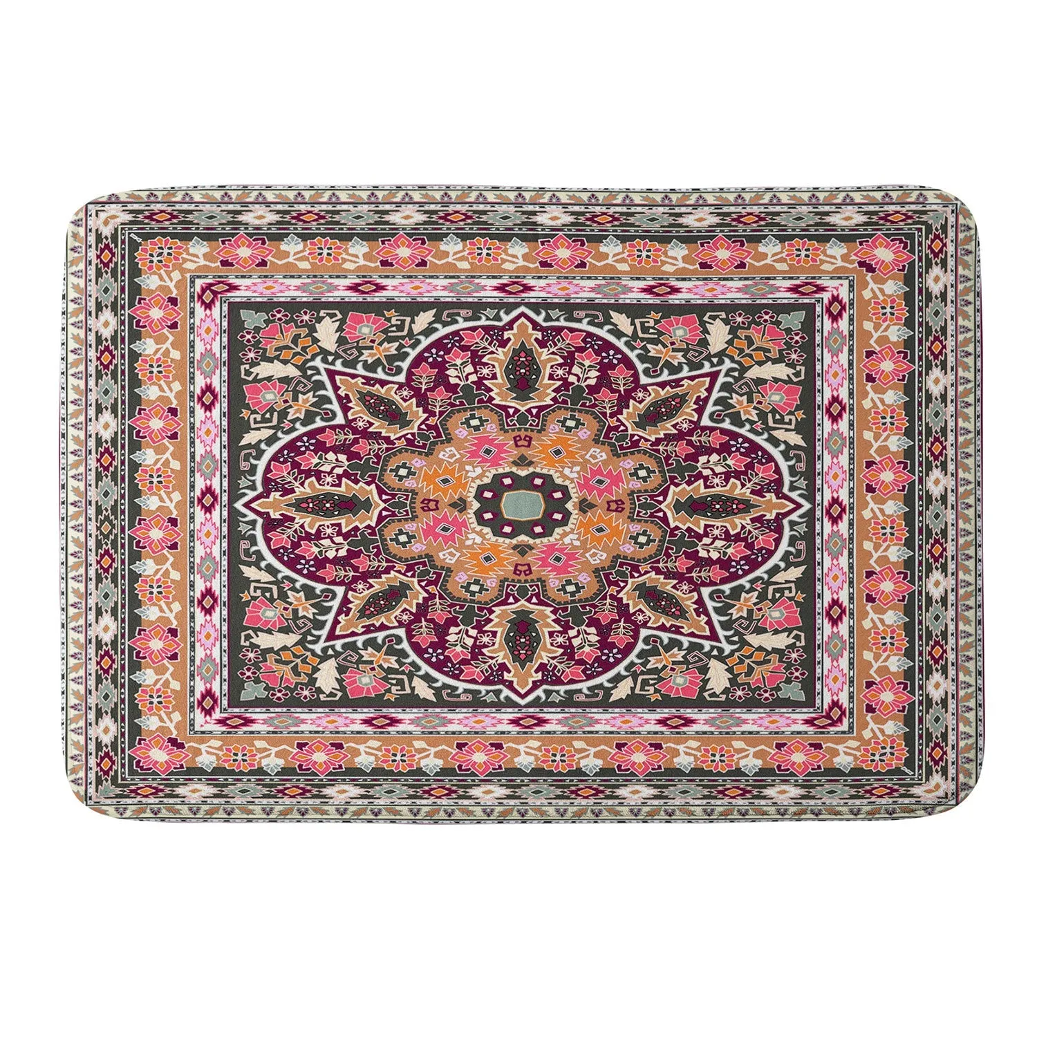 SEMERA RUST MEMORY FOAM BATH MAT