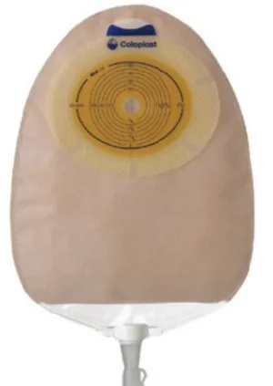 Sensura 1-Piece Urostomy Pouch CTF 5/8" - 1-5/16", Transparent (Box of 10) by COLOPLAST INC