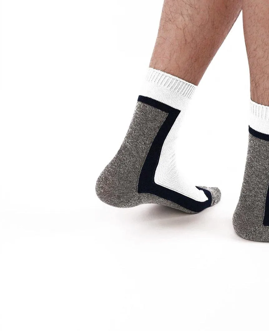 Seven Hi-Ankle Grey Navy