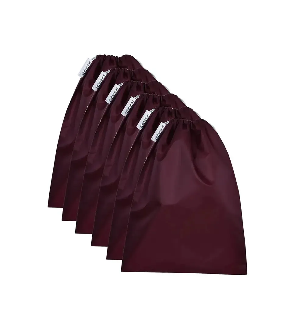 SHOESHINE Shoe Bag (Pack of 10) Water Resistant and Dust Proof Shoe Storage Bag - Florescent