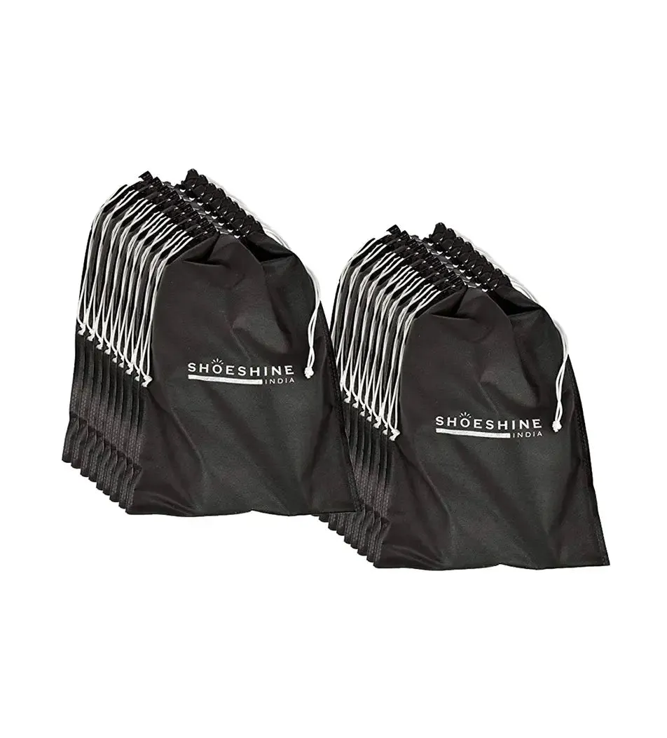 SHOESHINE Shoe Bag (Pack of 6) Shoe Storage bag for home & travel - Blue Dot