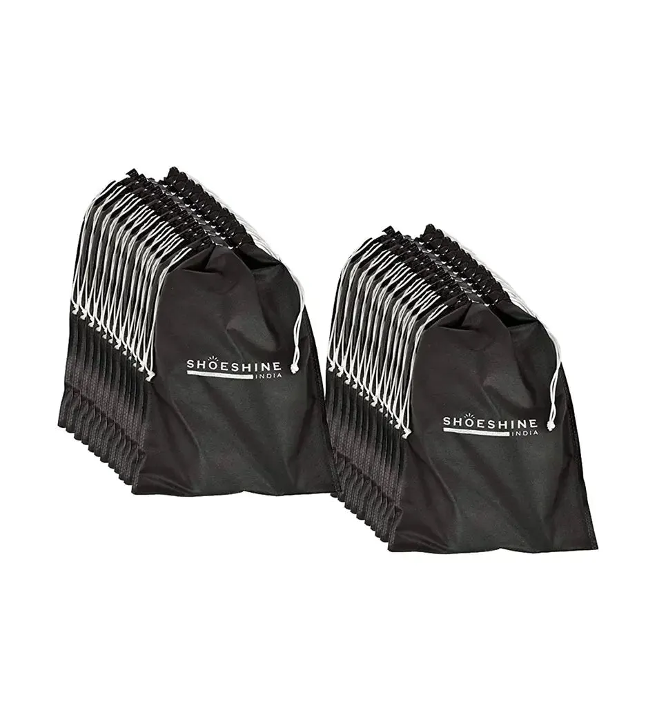 SHOESHINE Shoe Bag (Pack of 6) Shoe Storage bag for home & travel - Blue Dot