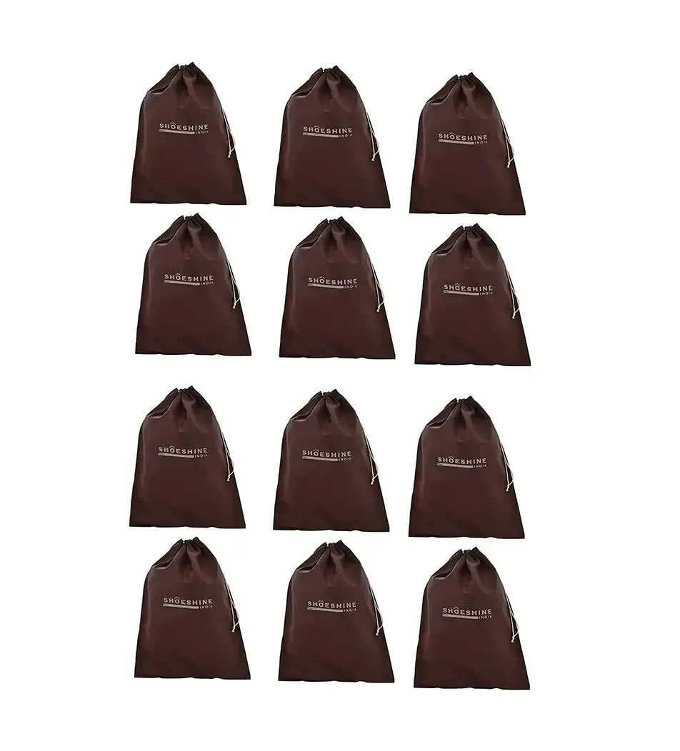 SHOESHINE Shoe Bag (Pack of 6) Shoe Storage bag for home & travel - Blue Dot