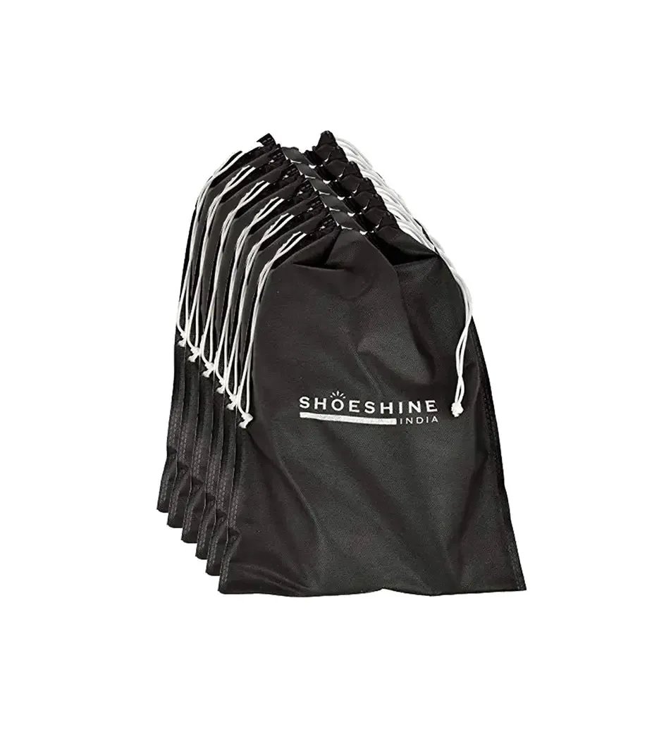 SHOESHINE Shoe Bag (Pack of 6) Shoe Storage bag for home & travel - Blue Dot