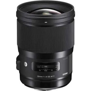 Sigma 28mm f1.4 Art Lens for Sony E