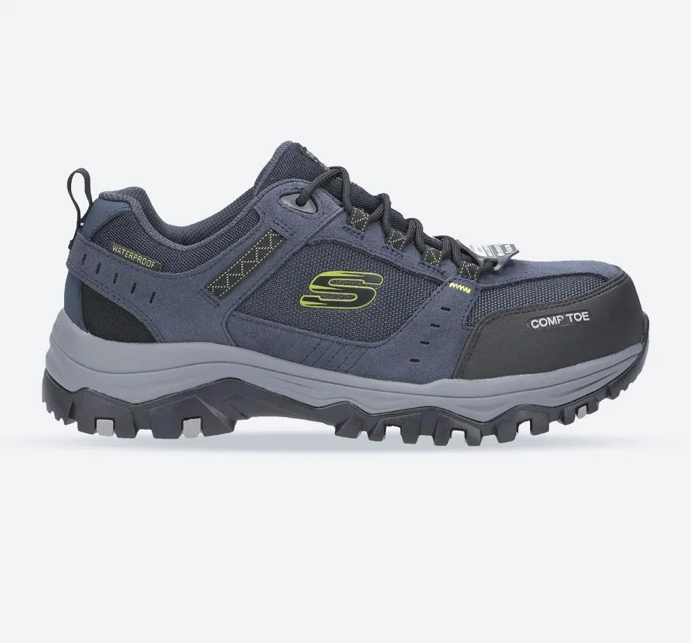 Skechers Greetah 77183EC Sicherheits-Sneaker für Herren mit weiter Passform und Composite-Zehenpartie