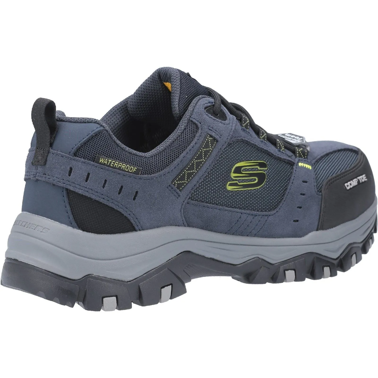 Skechers Greetah 77183EC Sicherheits-Sneaker für Herren mit weiter Passform und Composite-Zehenpartie