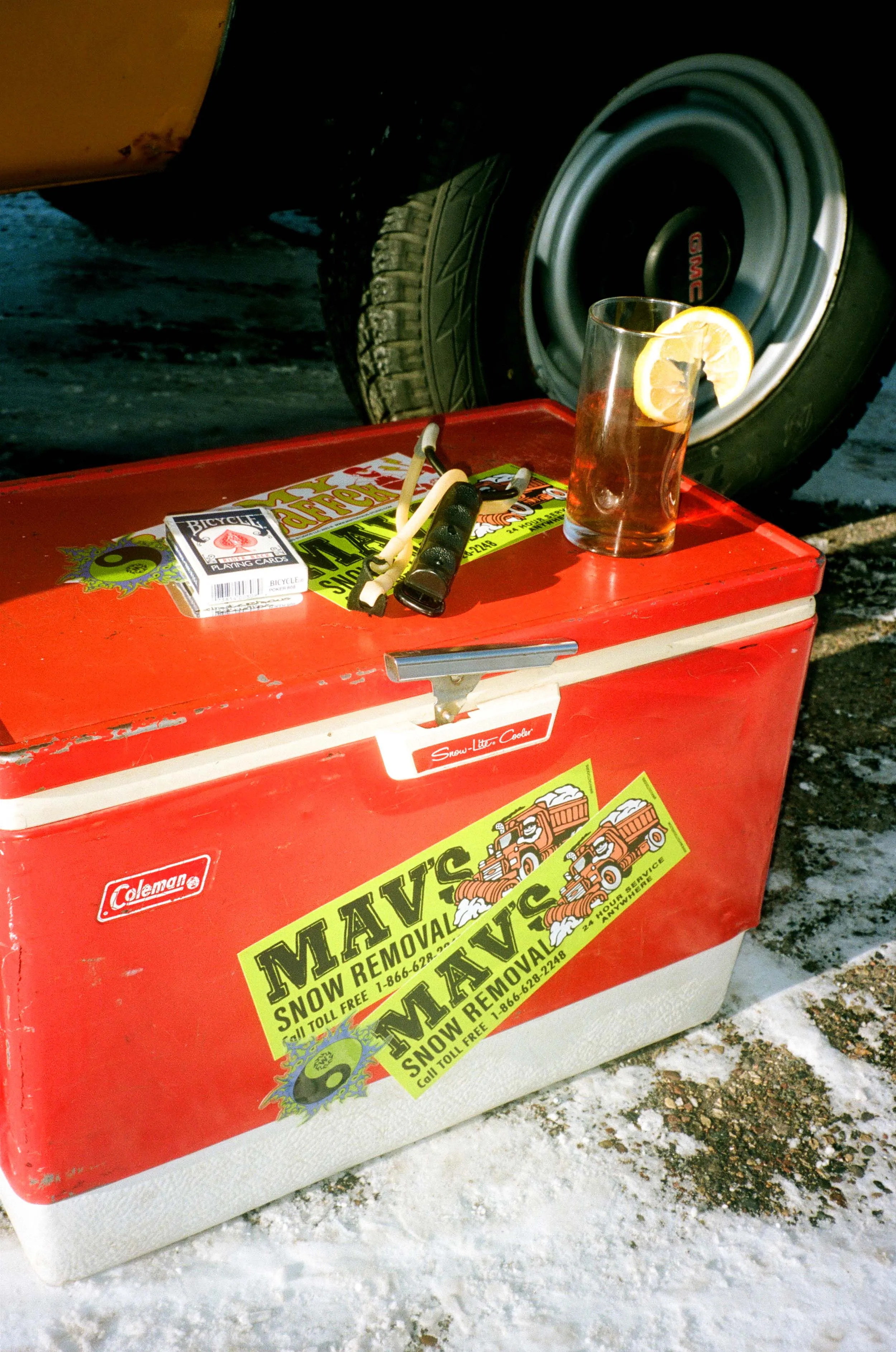 Snow Removal Bumper Sticker
