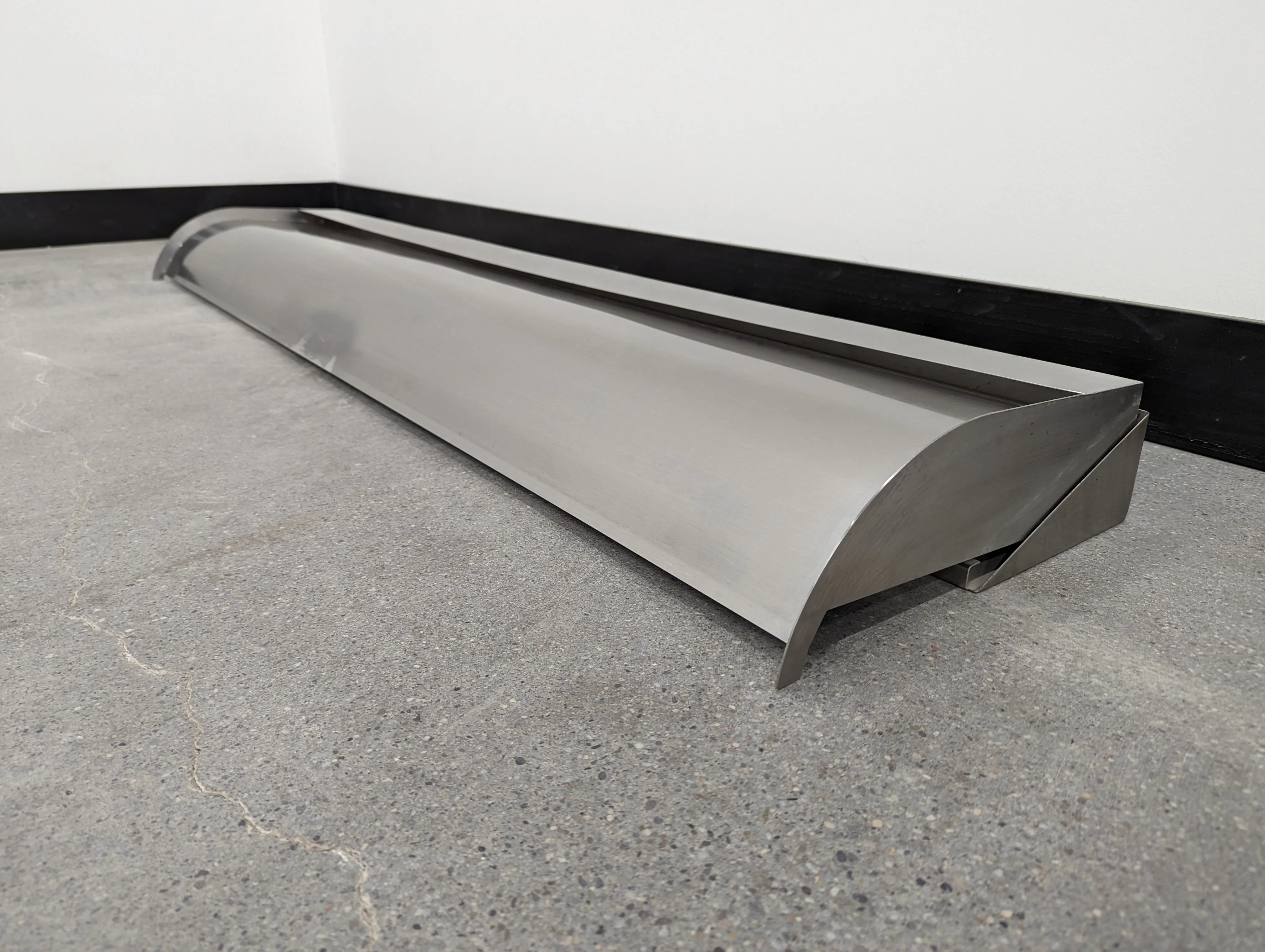 Stainless Steel Spillway Sheer Descents - Weirs - Curve 5'