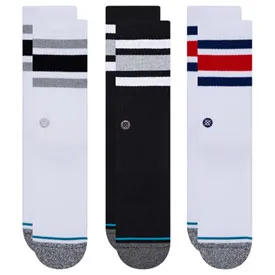 STANCE CLASSIC CREW SOCKS OG SOCKS - 3 PACK