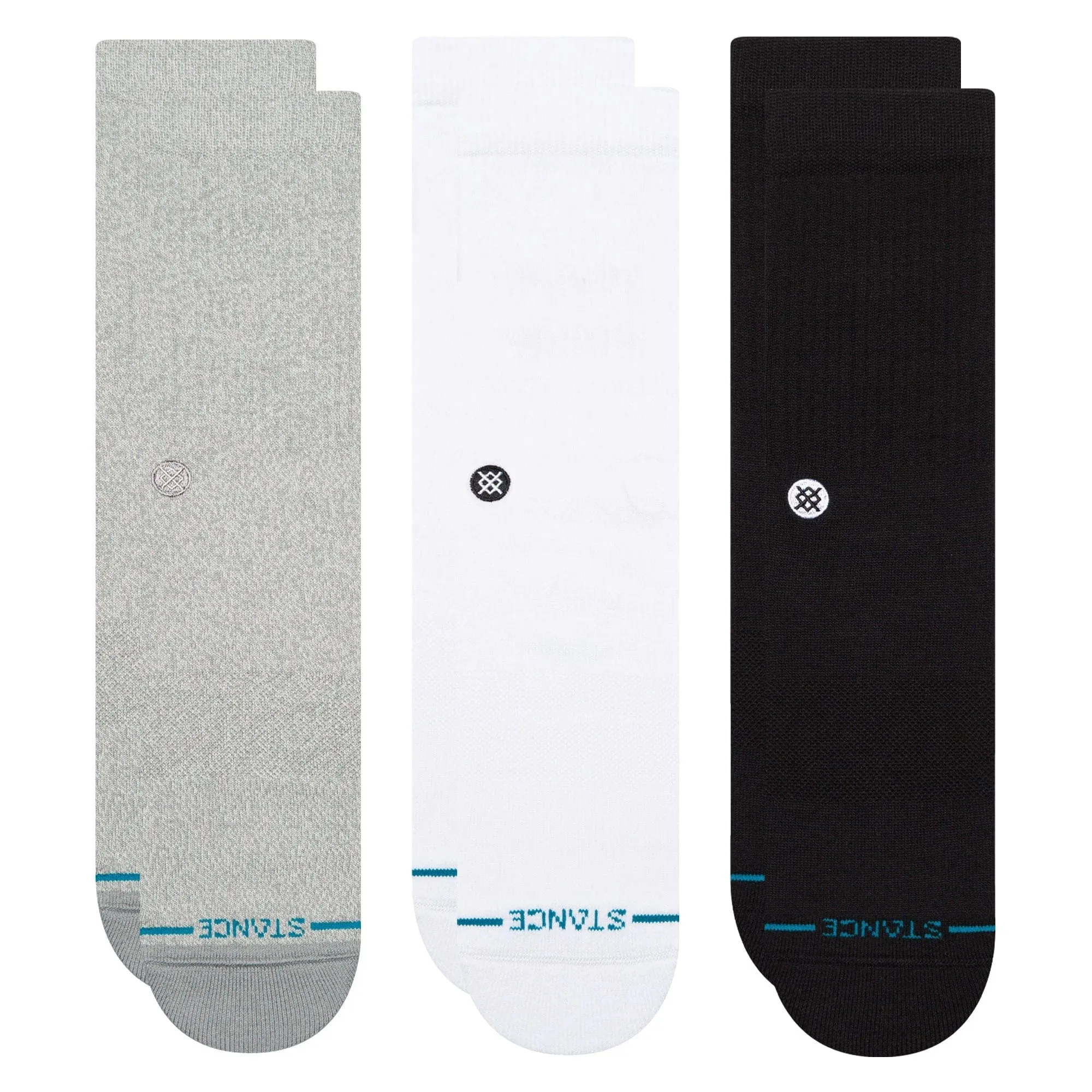 Stance Mens Icon Crew 3-Pack Socks