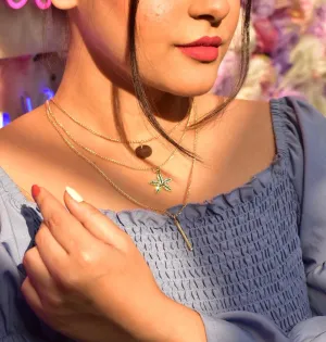 Star Fish Multi Layer Pendant