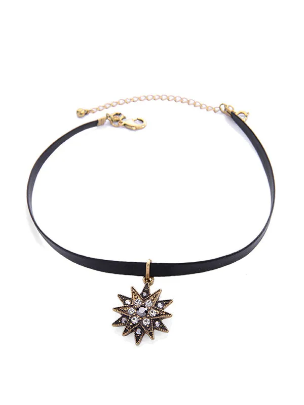 Star&Sun Multi-layer Necklace