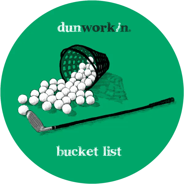 Sticker Bucket List 3" Round