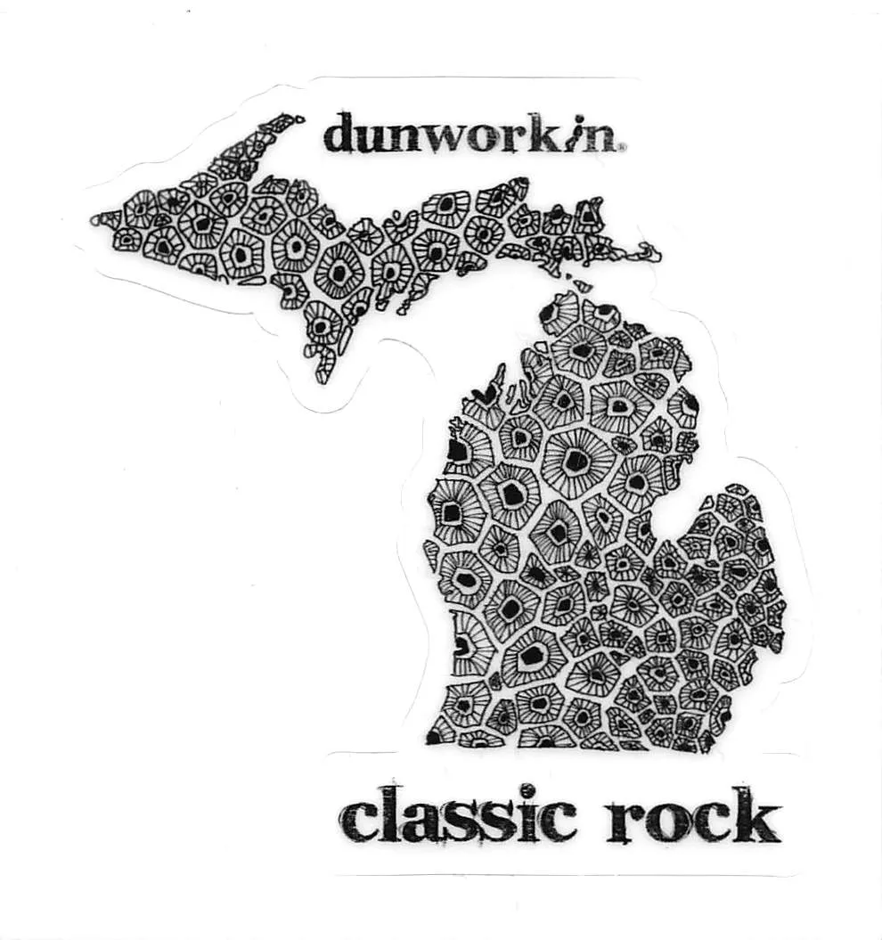 Sticker Classic Rock Die Cut