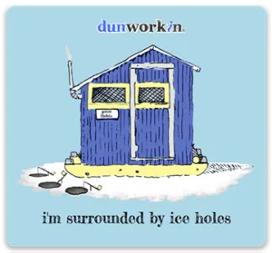 Sticker I'm Surrounded By Ice Holes 3x3 Square