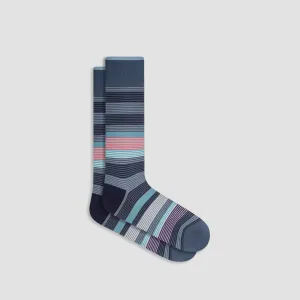 Striped Mid-Calf Socks