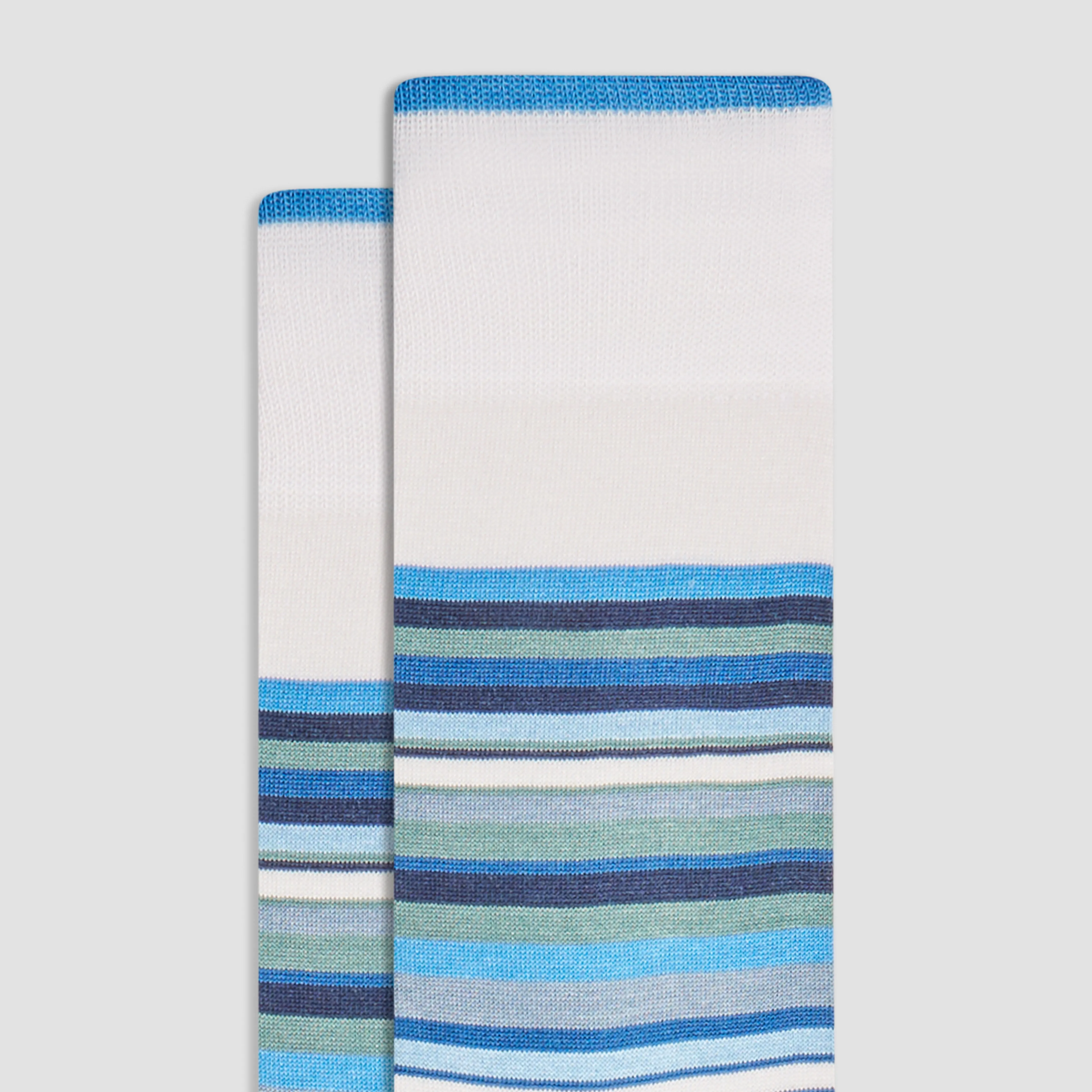 Striped Mid-Calf Socks
