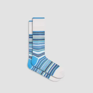 Striped Mid-Calf Socks