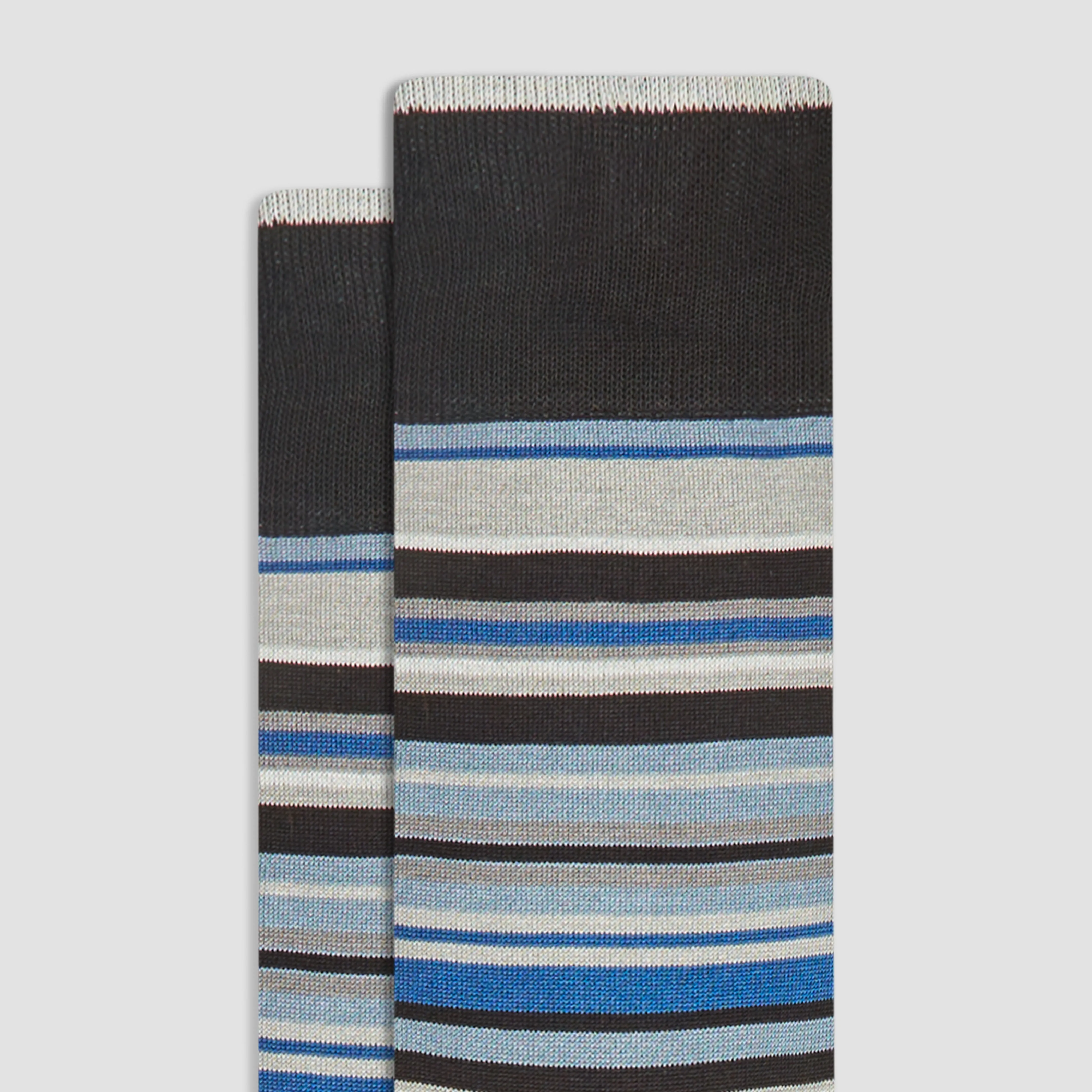 Striped Mid-Calf Socks