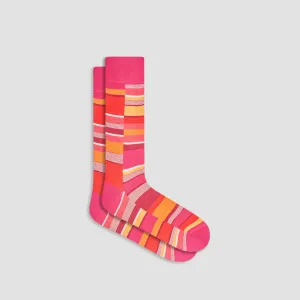 Striped Mid-Calf Socks