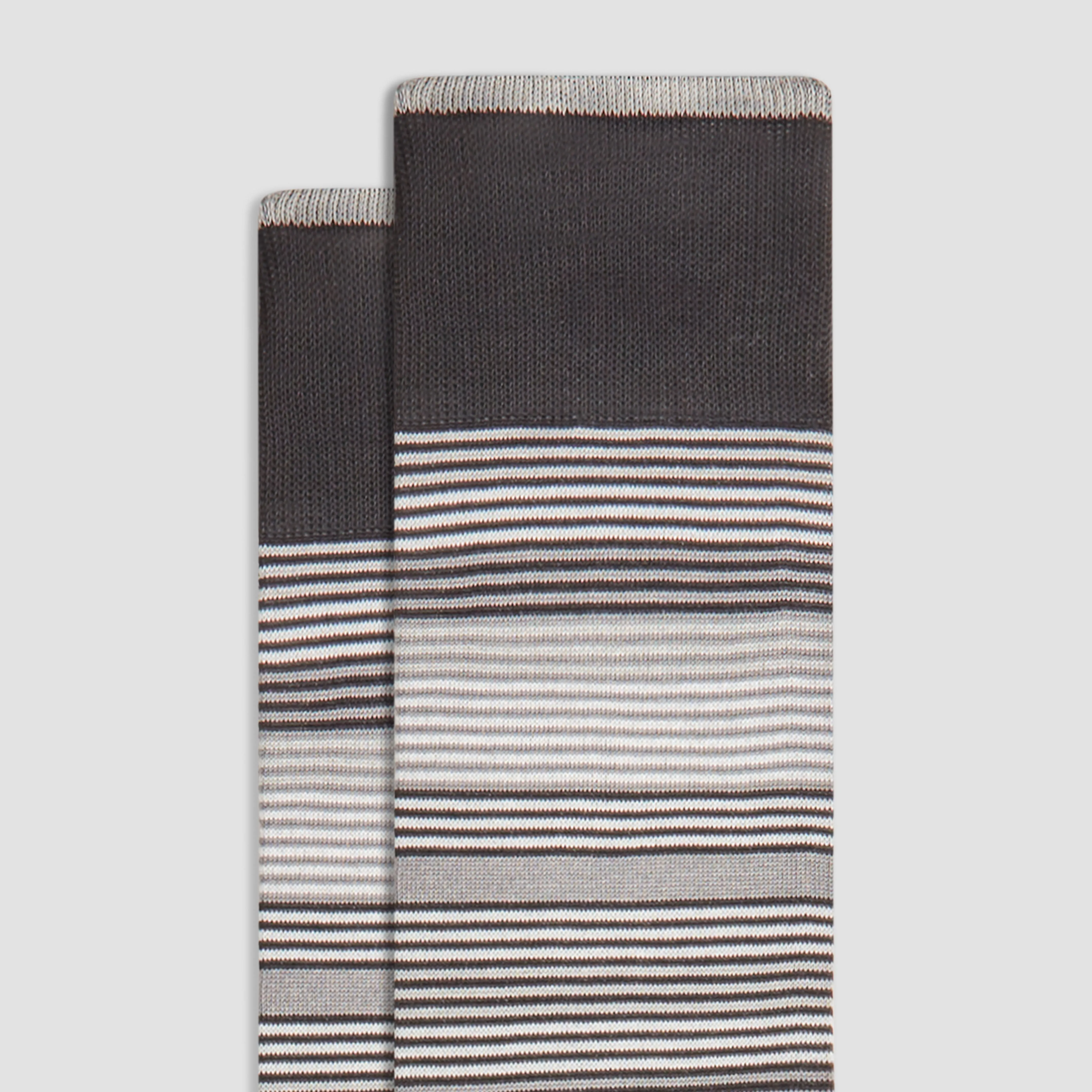 Striped Mid-Calf Socks