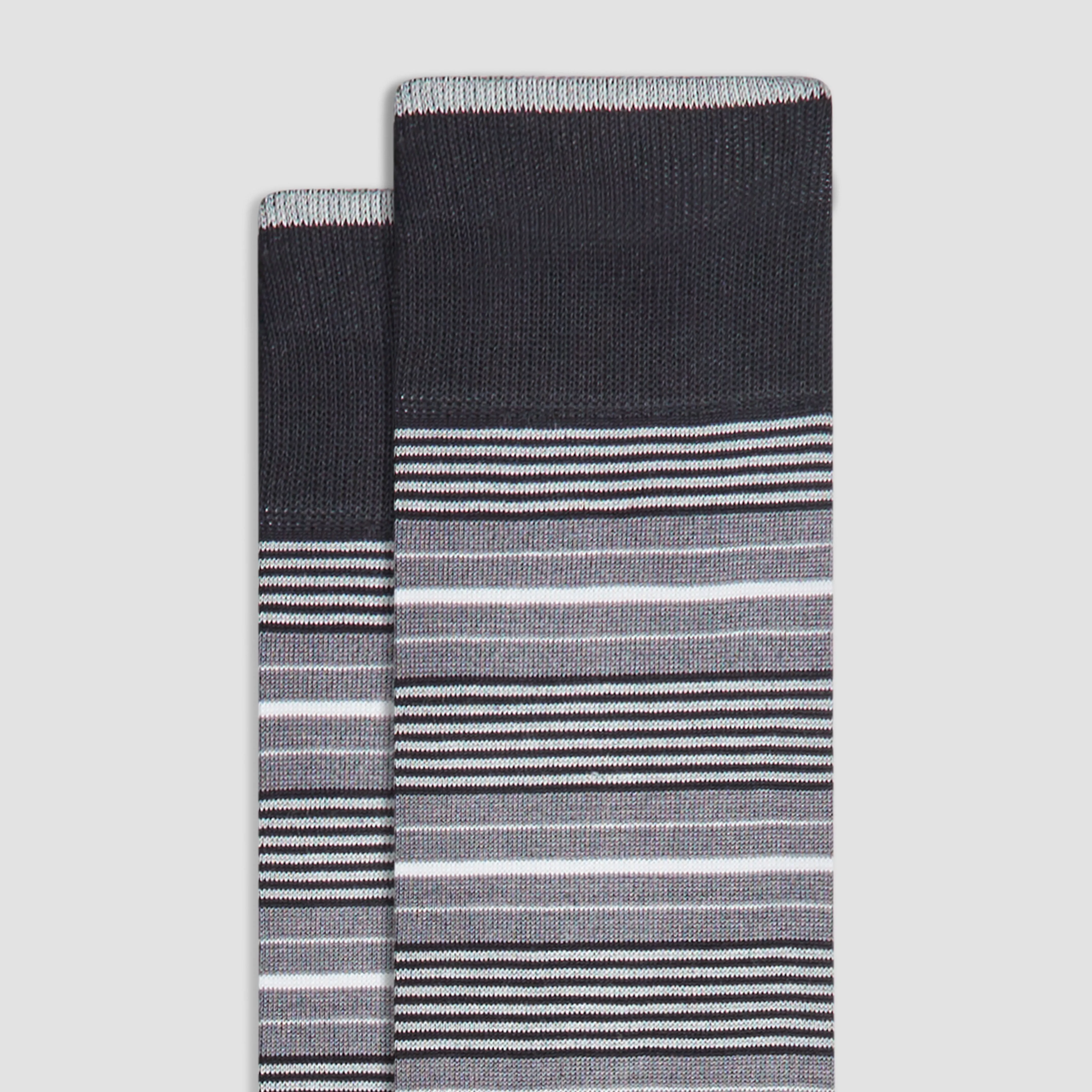 Striped Mid-Calf Socks