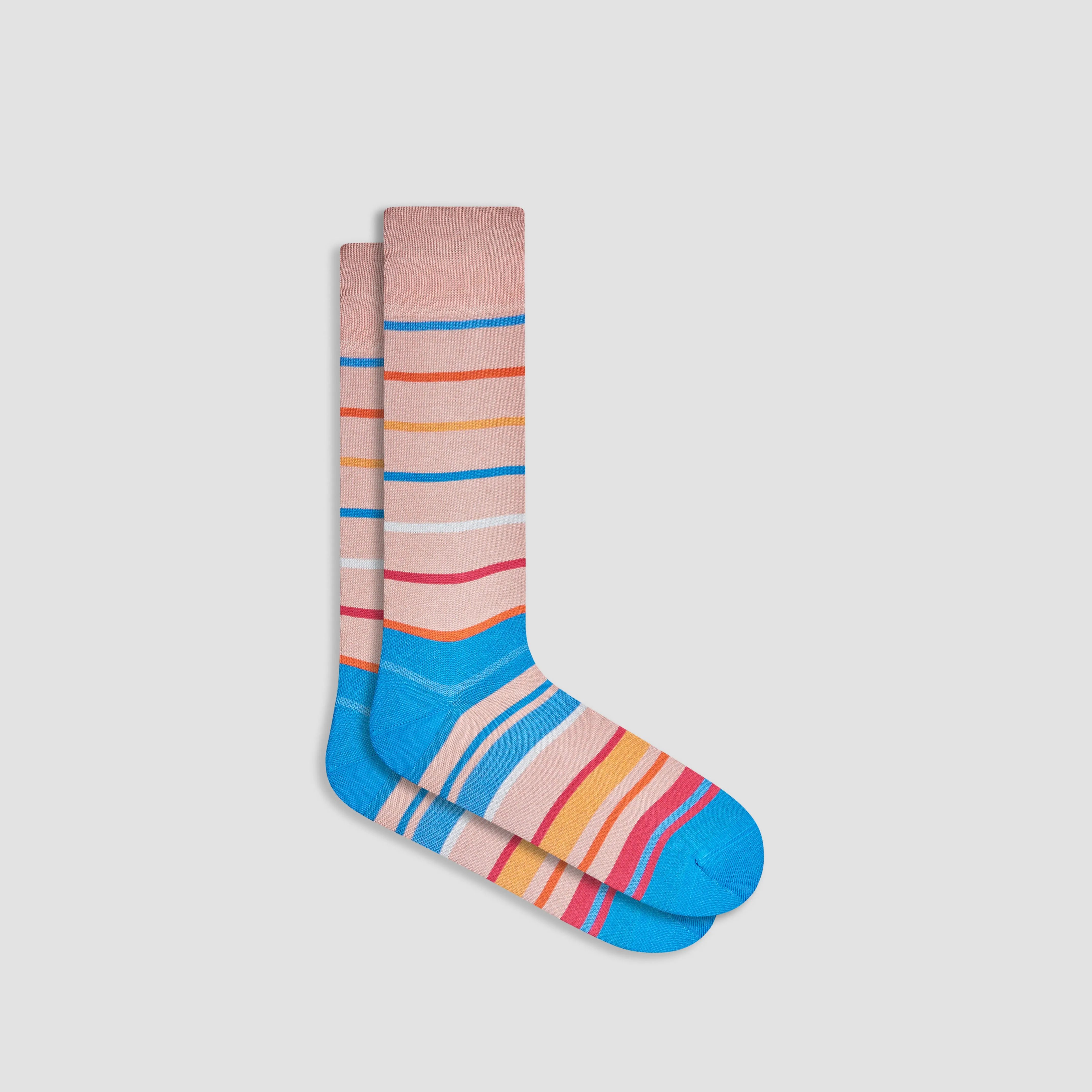 Striped Mid-Calf Socks