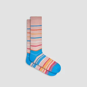 Striped Mid-Calf Socks