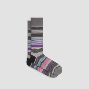 Striped Mid-Calf Socks
